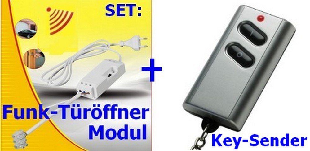DIW-Funk Türöffner, 12 V DC V, DC, Spar-Set, 2-tlg., Spar-Set, Macht bestehende Türöffner zu Funk-Türöffnern Bild 2