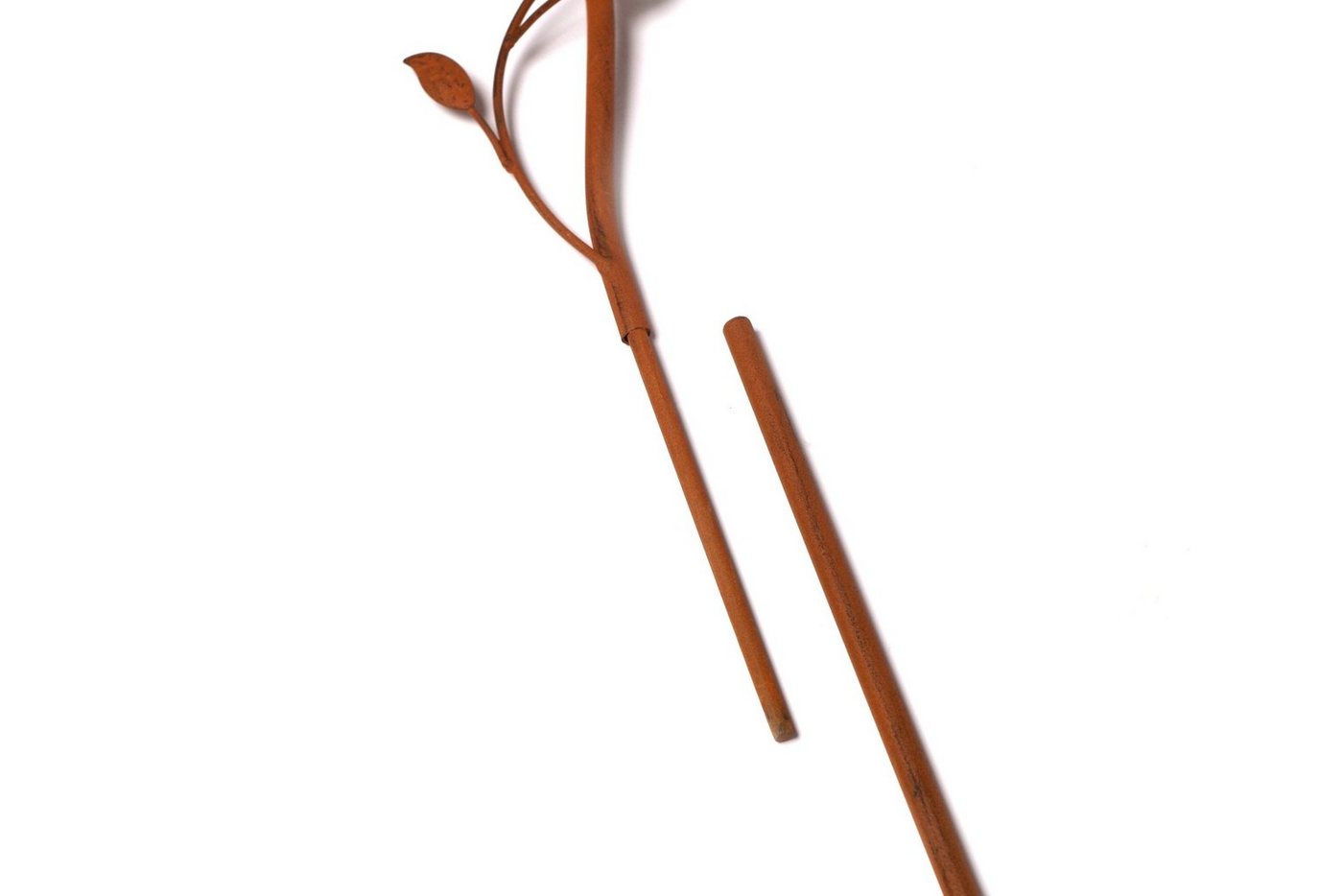 Kobolo Gartenstecker Dekostecker 2er Set RUSTY mit Niederschlagsmesser (2er Set) Bild 3