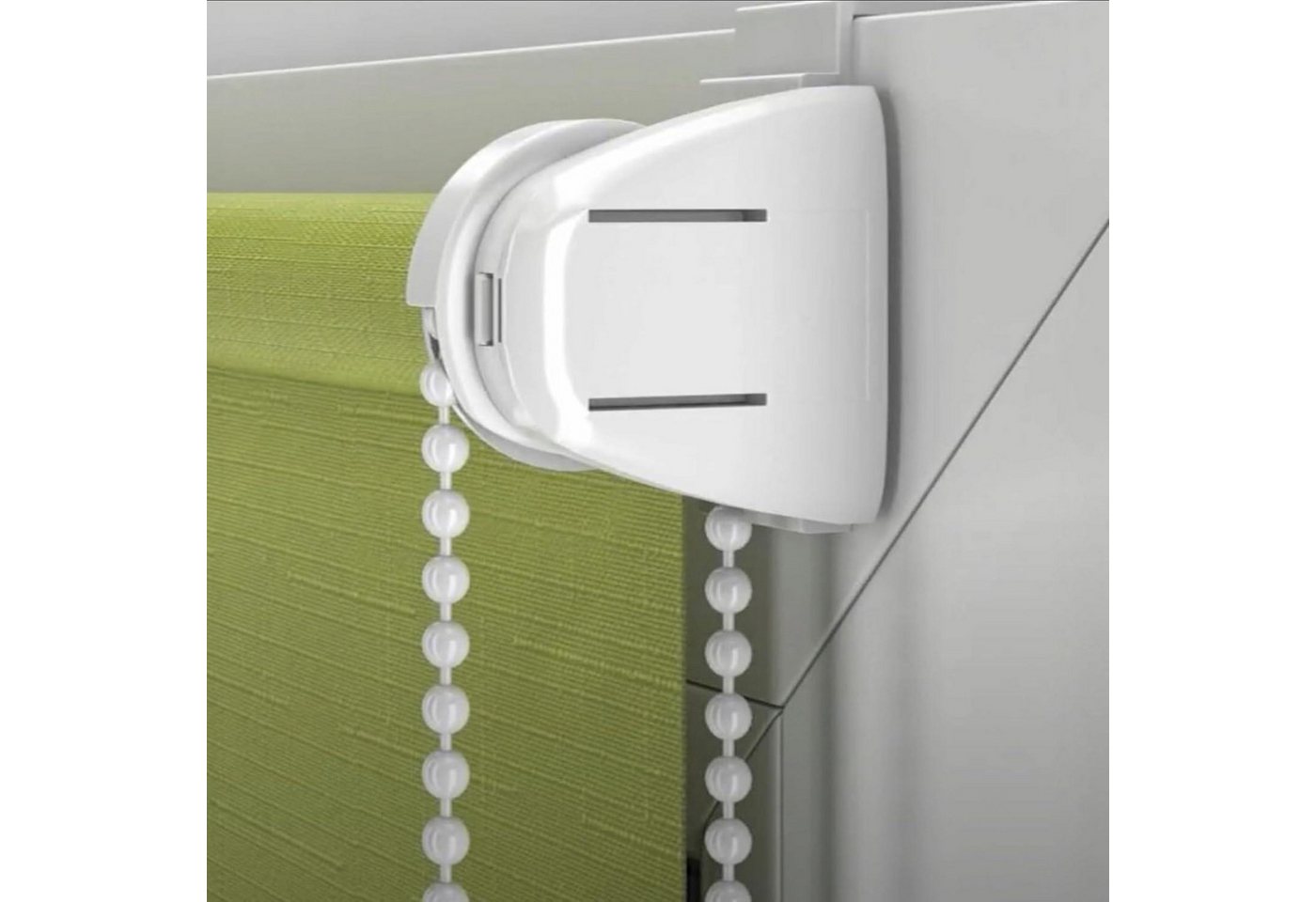 LuxusKollektion Rollladenaufhängung 8 Stück Klemmhalter für Klemmfix Doppelrollo ohne Bohren Bild 5