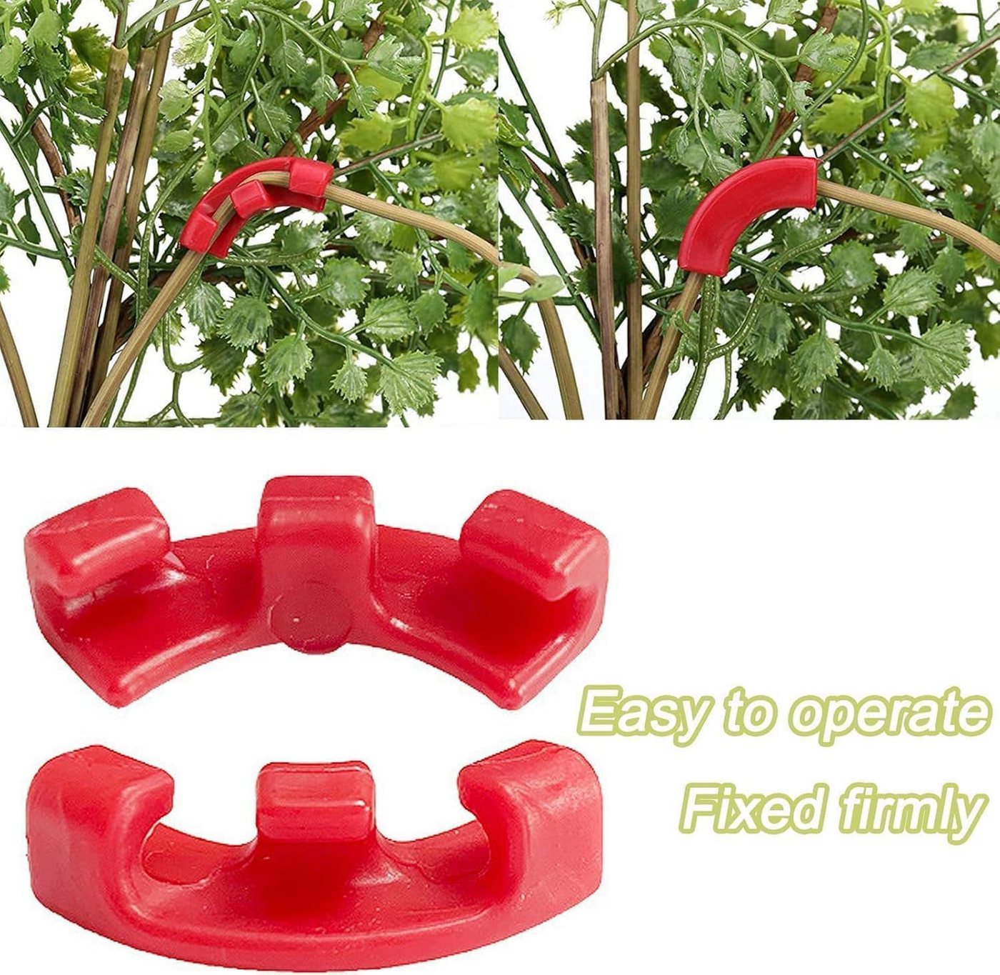 FELIXLEO Gartenpflege-Set 120 Stück Pflanzenwachstum Bieger Clips,Pflanzen bieger Bild 5