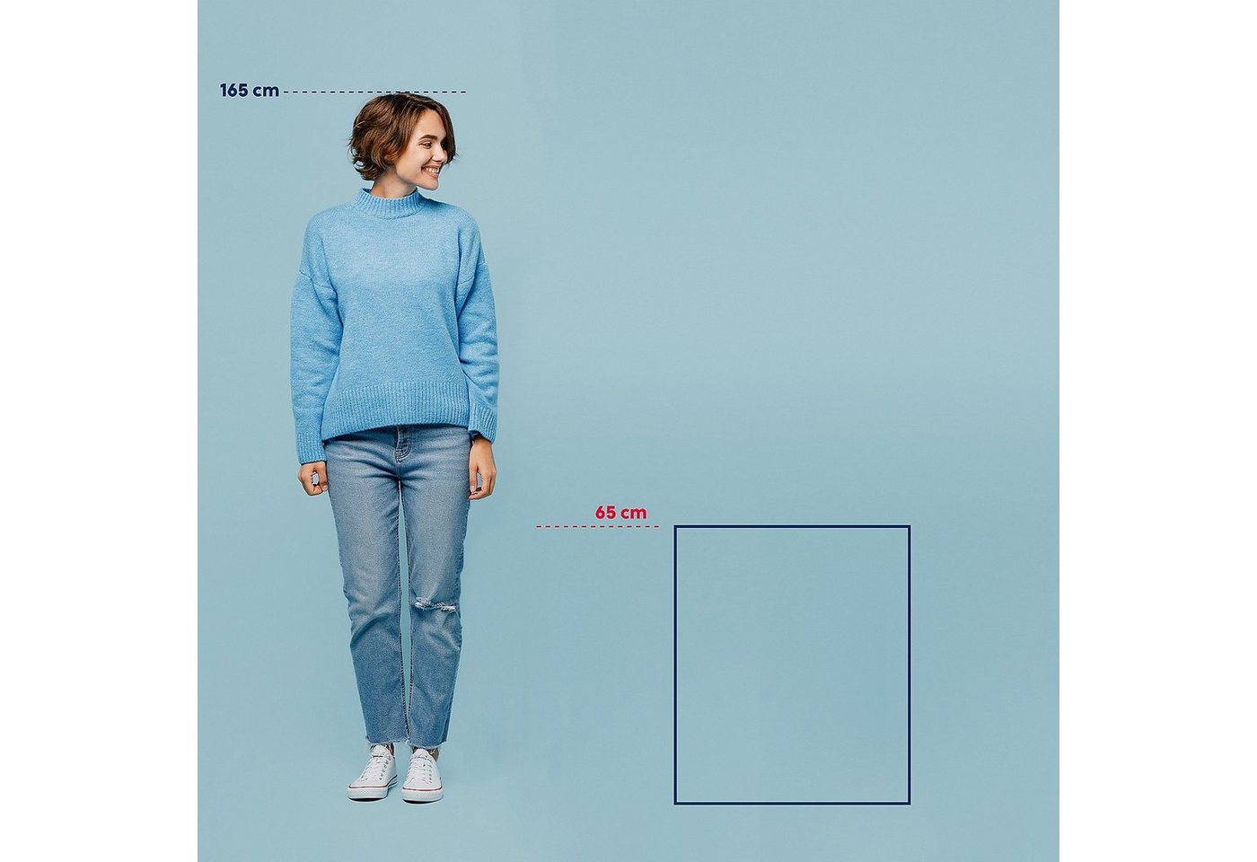 kela Badematte Megan, Höhe 16 mm, 100%Baumwolle, rutschhemmend, bei 30°C waschbar, für Fußbodenheizung geeignet Bild 3