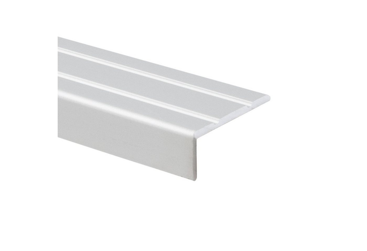 Karat Winkelprofil für Treppenstufen & Absätze, Aluminium, 24,5 x 10 mm, selbstklebend oder vorgebohrt Bild 5