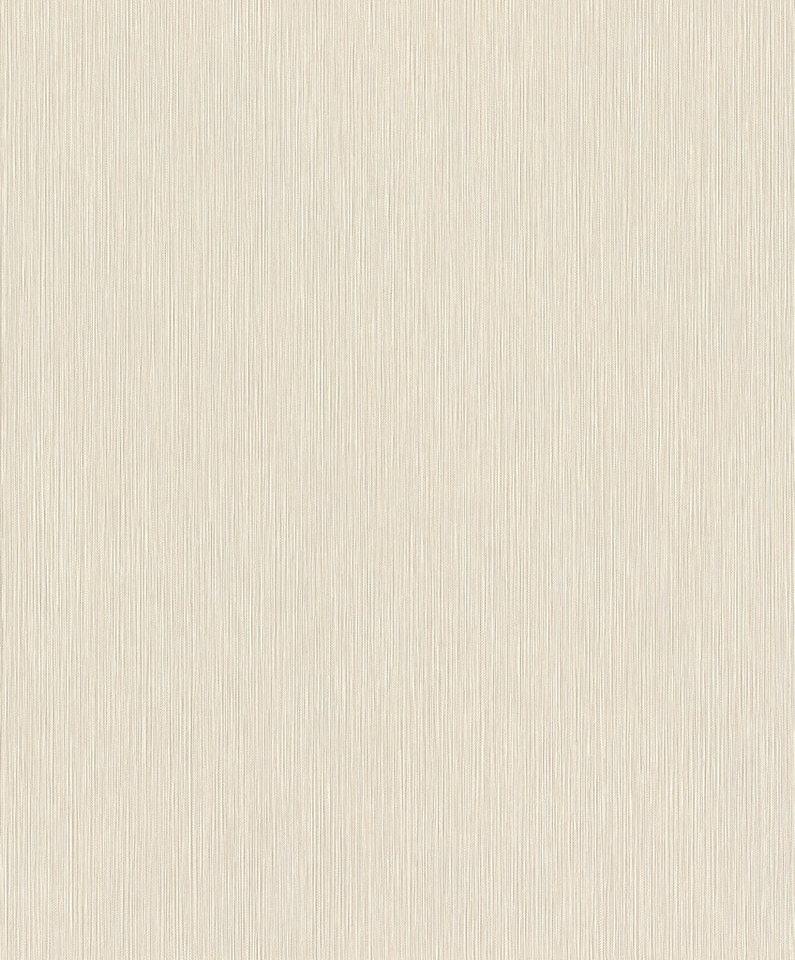 Rasch Vliestapete Leinenoptik - Vinyltapete Uni Beige, Textiloptik, (1 Rolle, 1 St., 10,05 m x 0,53 m), gute Lichtbeständigkeit, feucht abwischbar, restlos abziehbar Bild 3