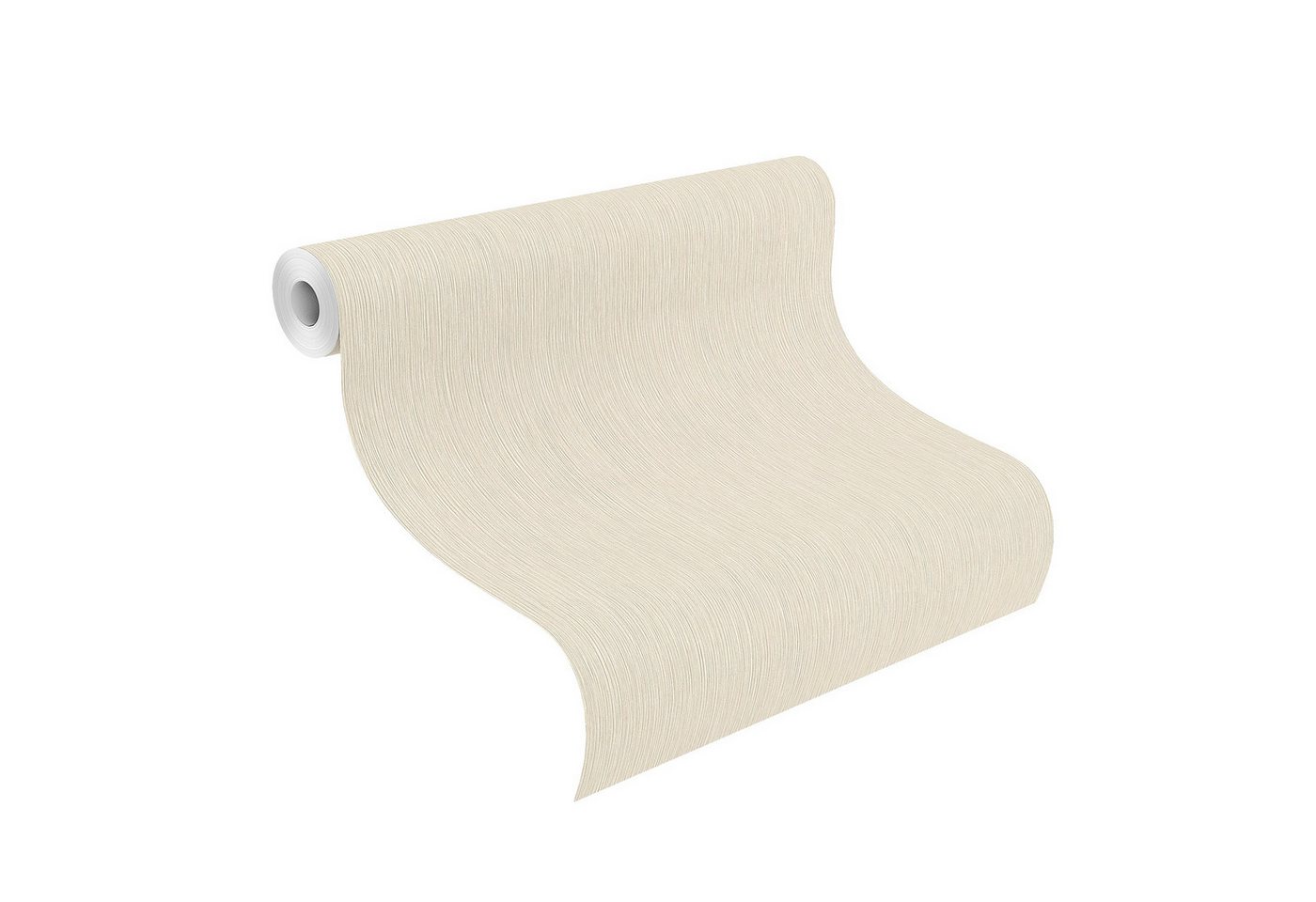 Rasch Vliestapete Leinenoptik - Vinyltapete Uni Beige, Textiloptik, (1 Rolle, 1 St., 10,05 m x 0,53 m), gute Lichtbeständigkeit, feucht abwischbar, restlos abziehbar Bild 4