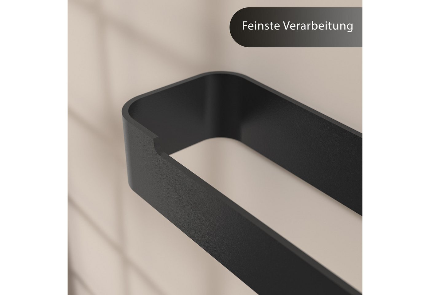Dolvhin Toilettenpapierhalter ohne Bohren Klopapierhalter Selbstklebend WC Klorollenhalter Edelstahl, zum Kleben inkl. extra starkem 3M Klebestreifen Bild 2