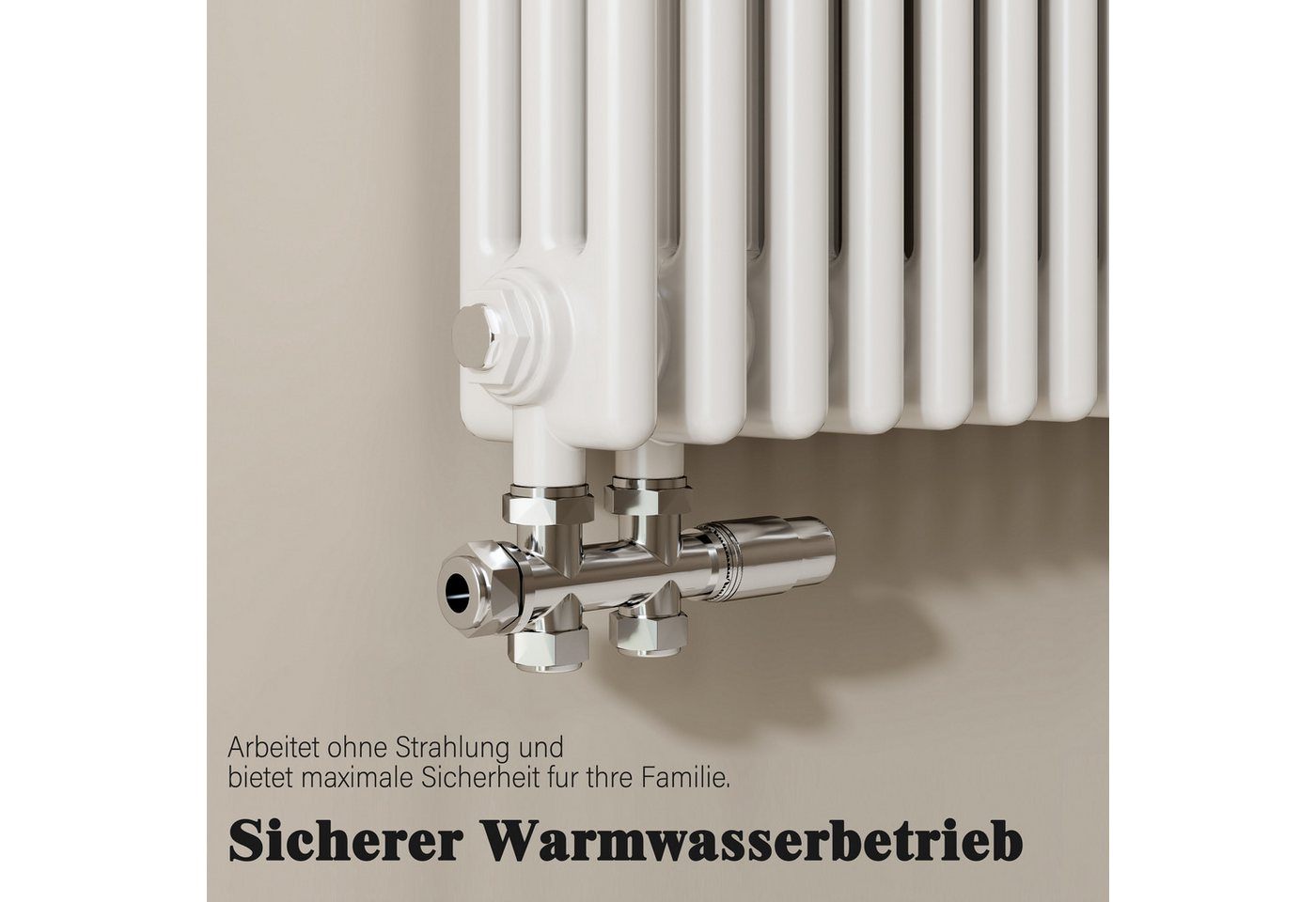 AICA Heizkörper Traditioneller Heizkörper, Wandheizung, Doppellagig/Dreilagig, Weiß