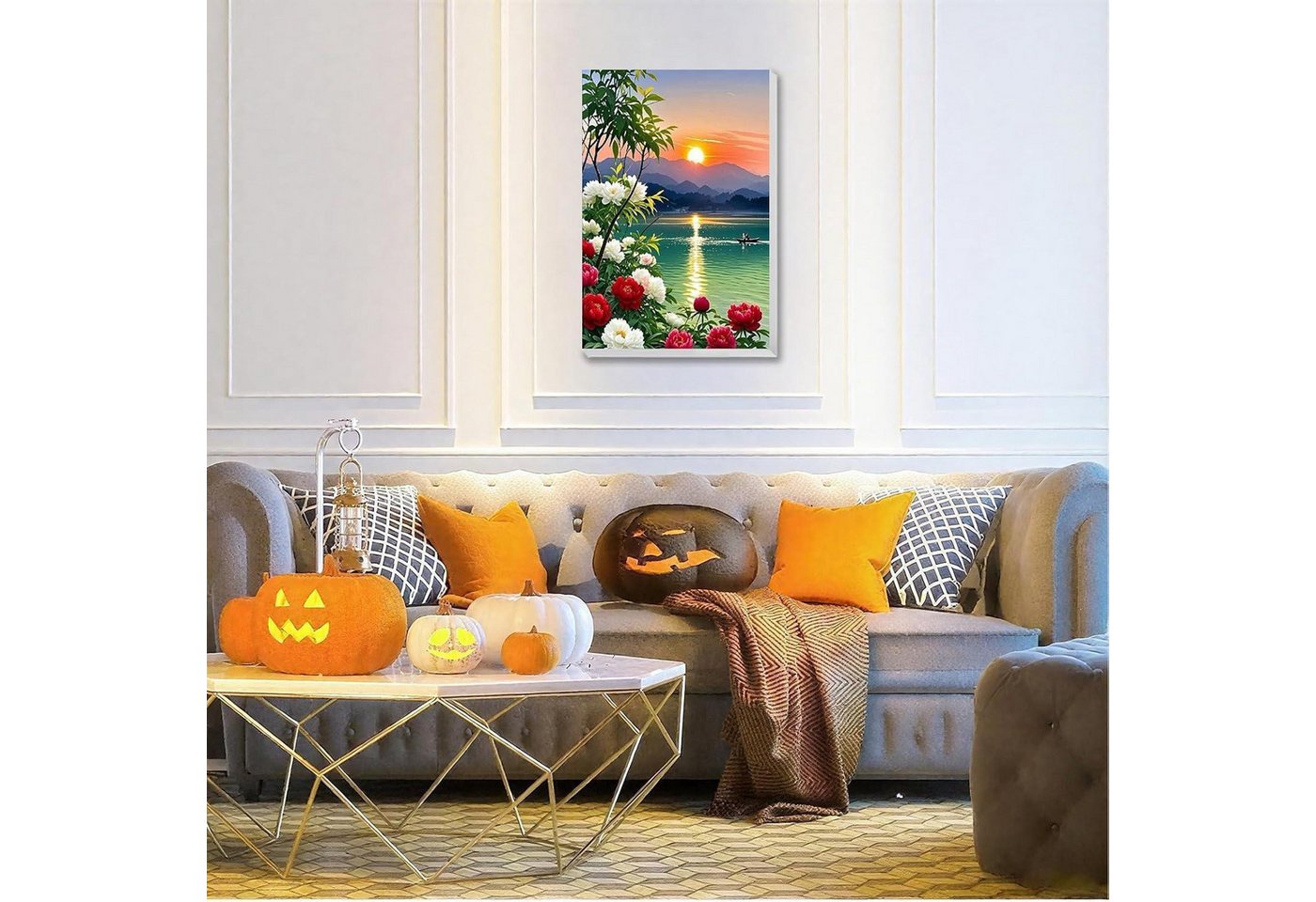 LuxusKollektion Malen nach Zahlen Malen nach Zahlen mit Rahmen 20x30cm