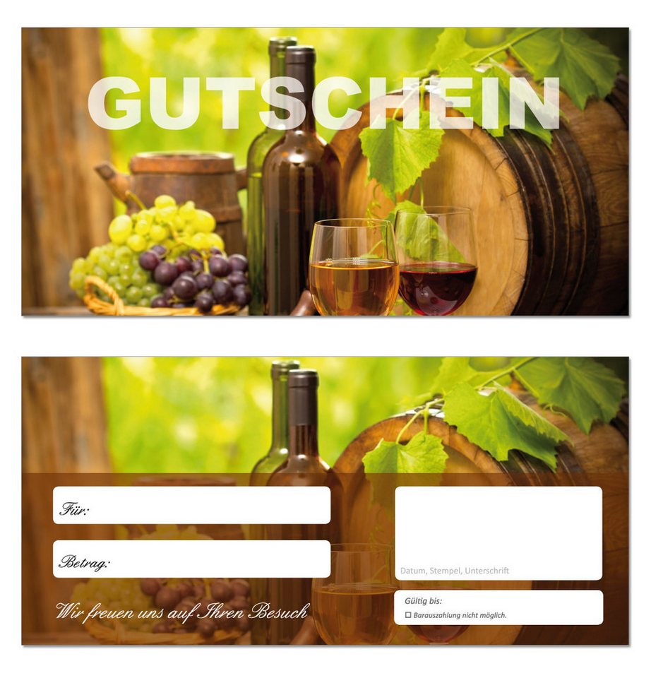 LYSCO Geschenkkarte Geschenkgutscheine Gastronomie Wein Restaurant Weinhandlung, Weinhandel Weintraube Trocken halbtrocken Spritzig Rosé Weiß- Rotwein