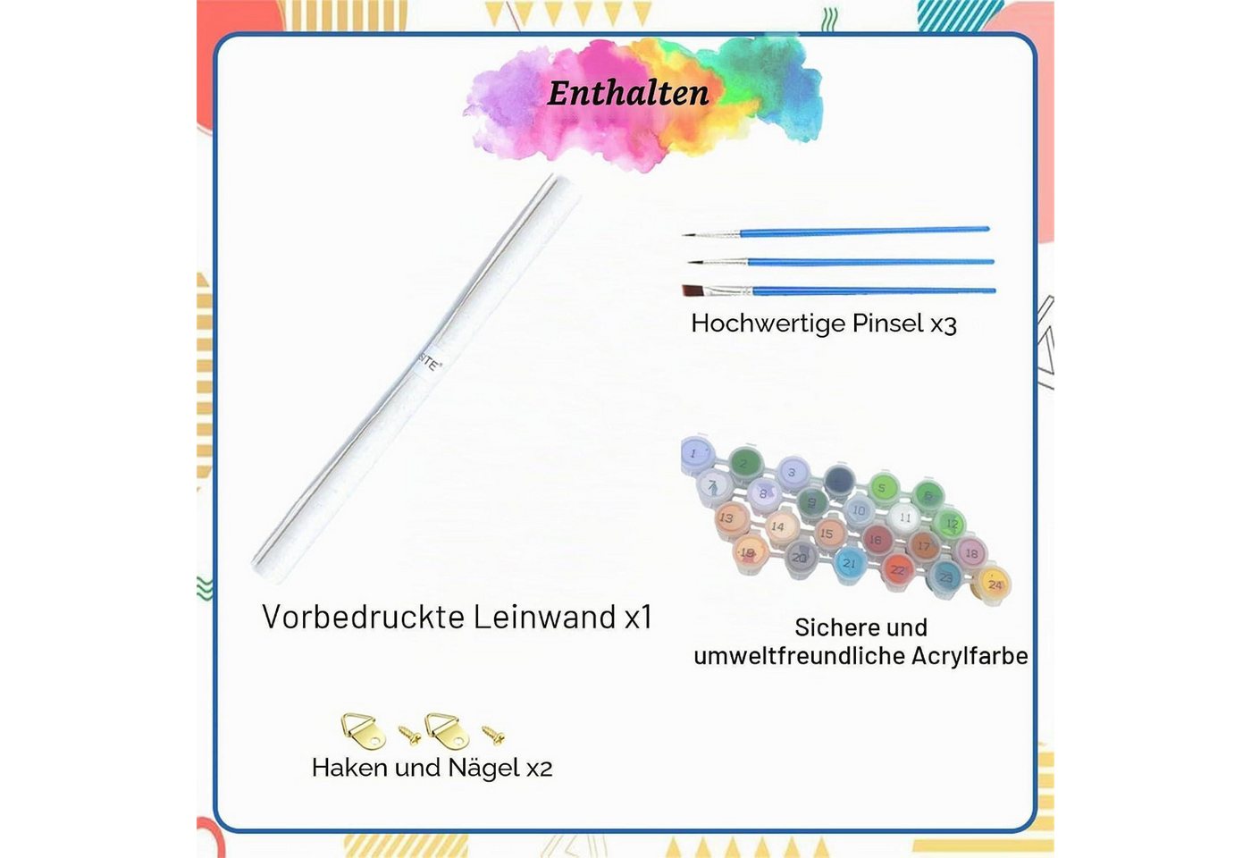 LuxusKollektion Malen nach Zahlen Malen Nach Zahlen Erwachsene Landschaft Bild 2