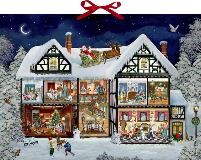 COPPENRATH DIE SPIEGELBURG Adventskalender Wandkalender