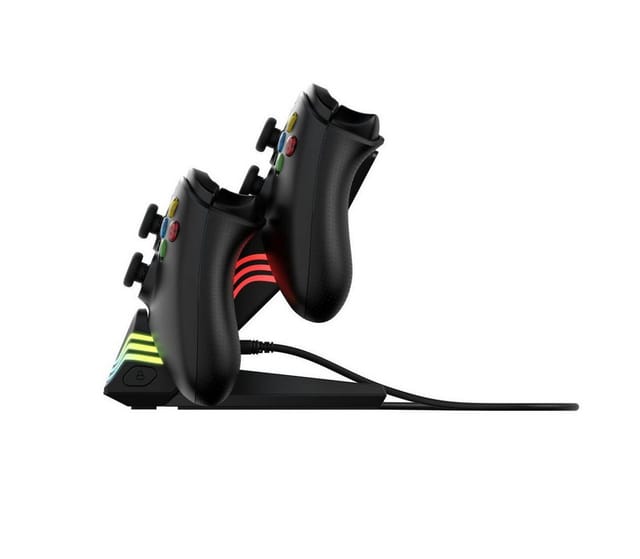 PDP Afterglow Wave - Dual Charger Black - Wired - Microsoft Xbox Series X