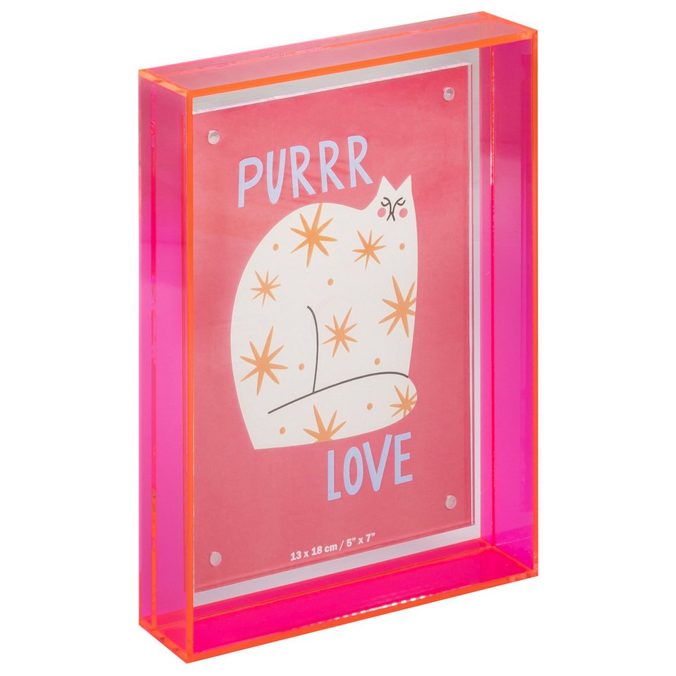 Walther Design Bilderrahmen Summertime Neon Portraitrahmen Bild 2