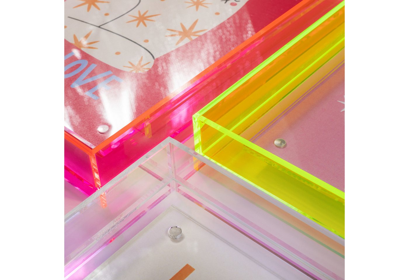Walther Design Bilderrahmen Summertime Neon Portraitrahmen Bild 5