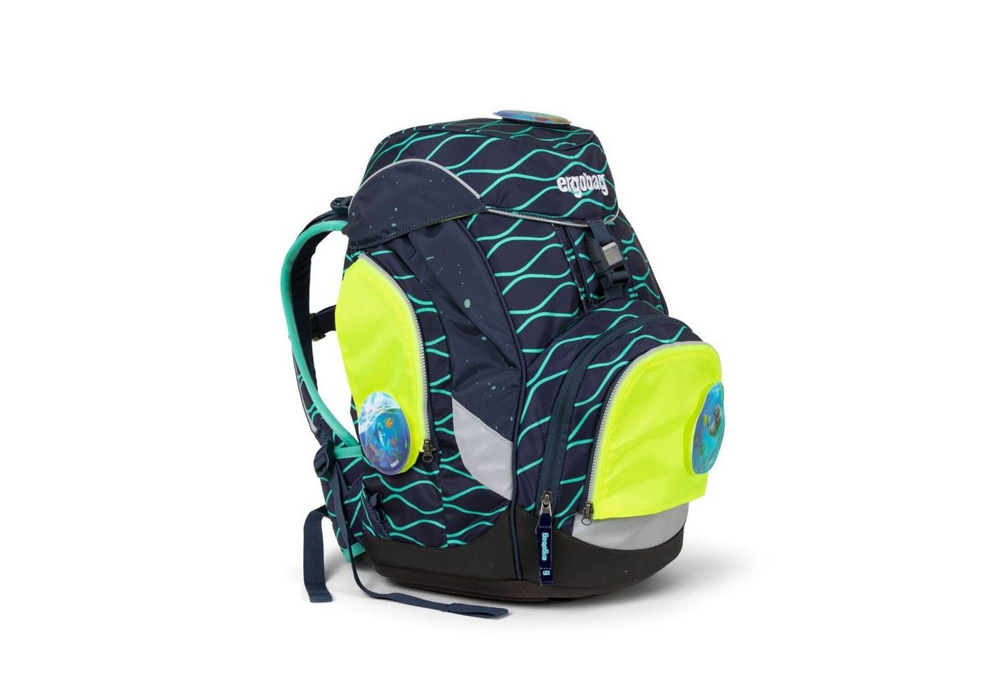 ergobag Reflektor-Aufkleber pack/cubo/cubo light Sicherheitsset 3-tlg. Gelb