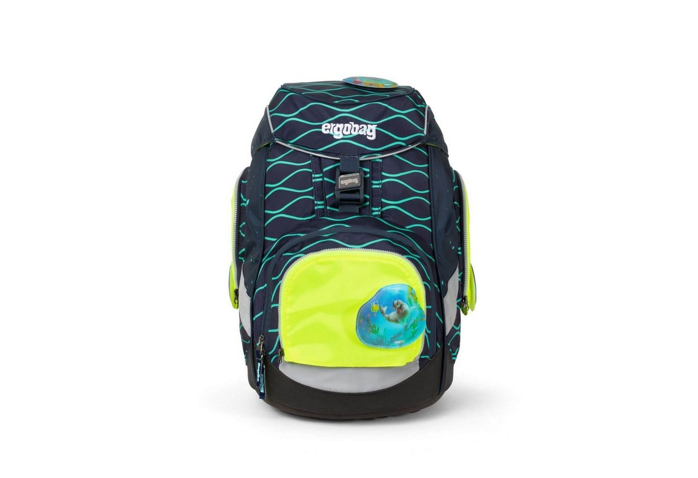 ergobag Reflektor-Aufkleber pack/cubo/cubo light Sicherheitsset 3-tlg. Gelb Bild 2
