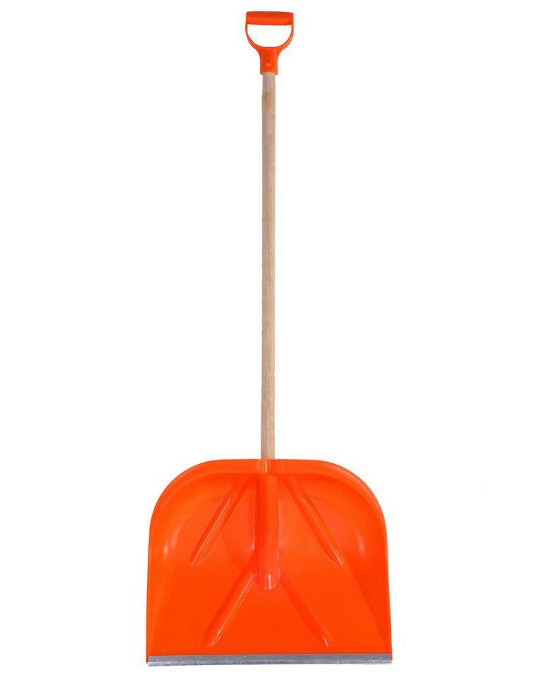 ONDIS24 Schneeschieber Winterset Schneeschaufel Exakt Holzstiel + Eiskratzer mit Besen Alu, 44 cm Arbeitsbreite, (2-tlg) Bild 5