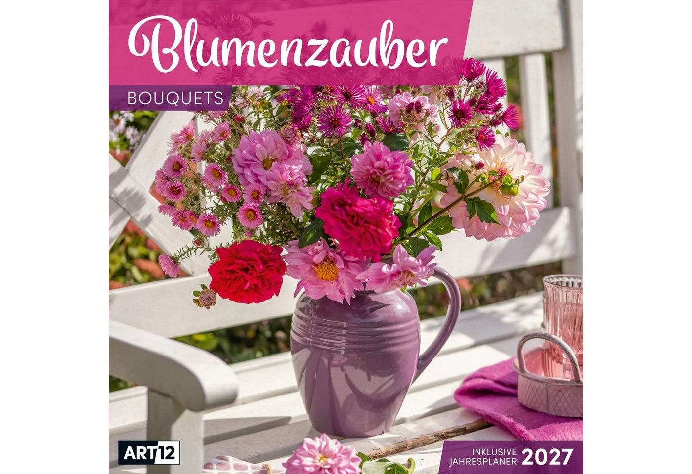 Ackermann Wandkalender Blumenzauber Kalender 2027 - 30x30 - Art12 Bild 3
