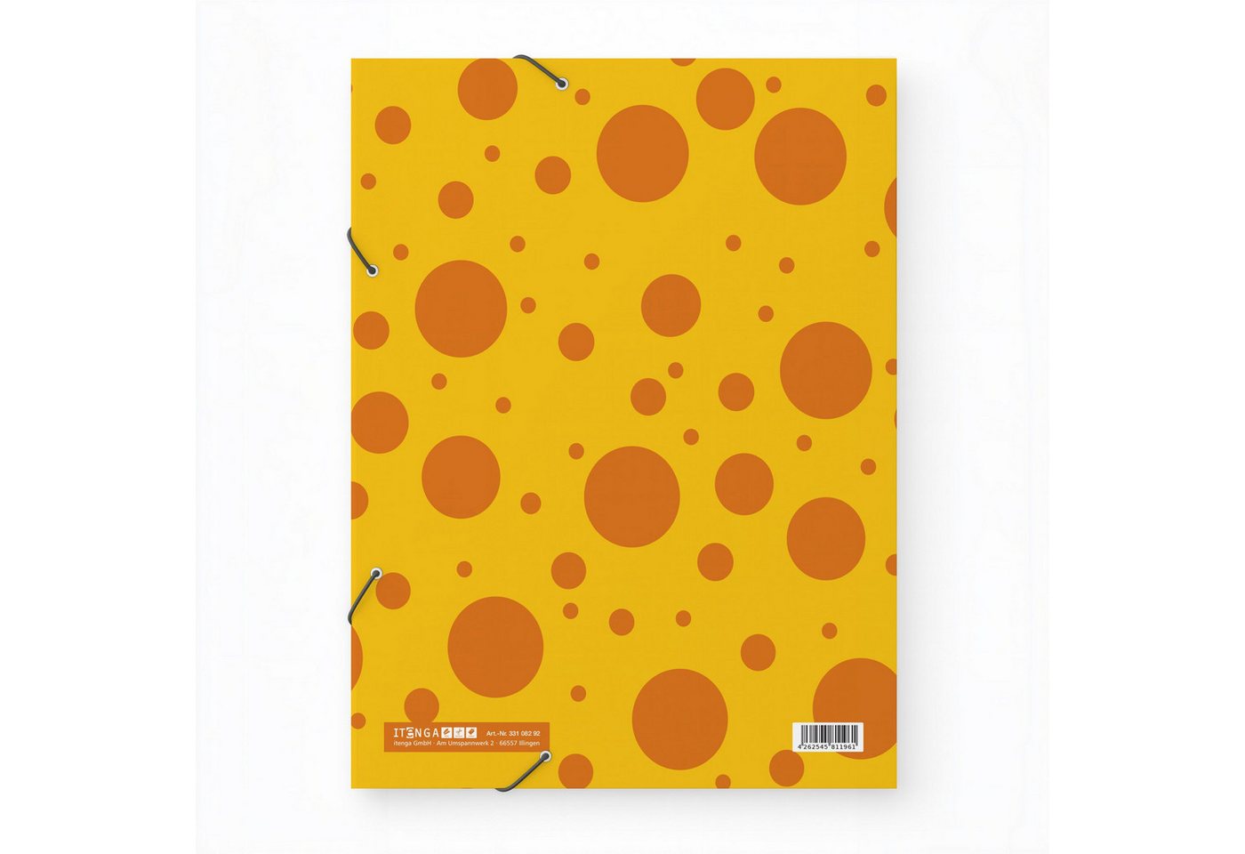itenga Organisationsmappe itenga Postmappe A4 PP Motiv Kawaii GIRAFFE aus langlebigem Kunststoff Bild 2