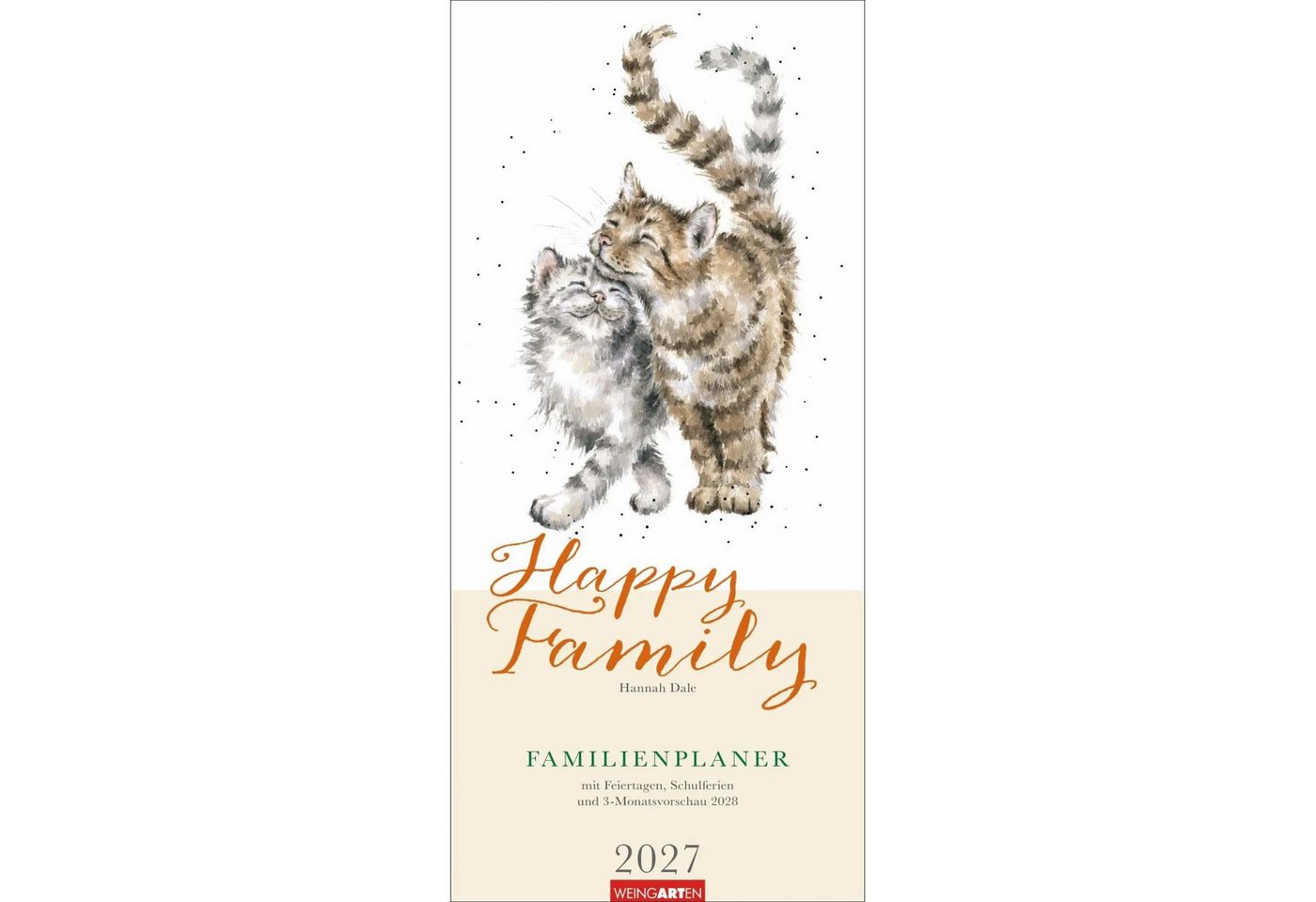 Wandkalender Happy Family Familienplaner 2027 Bild 2