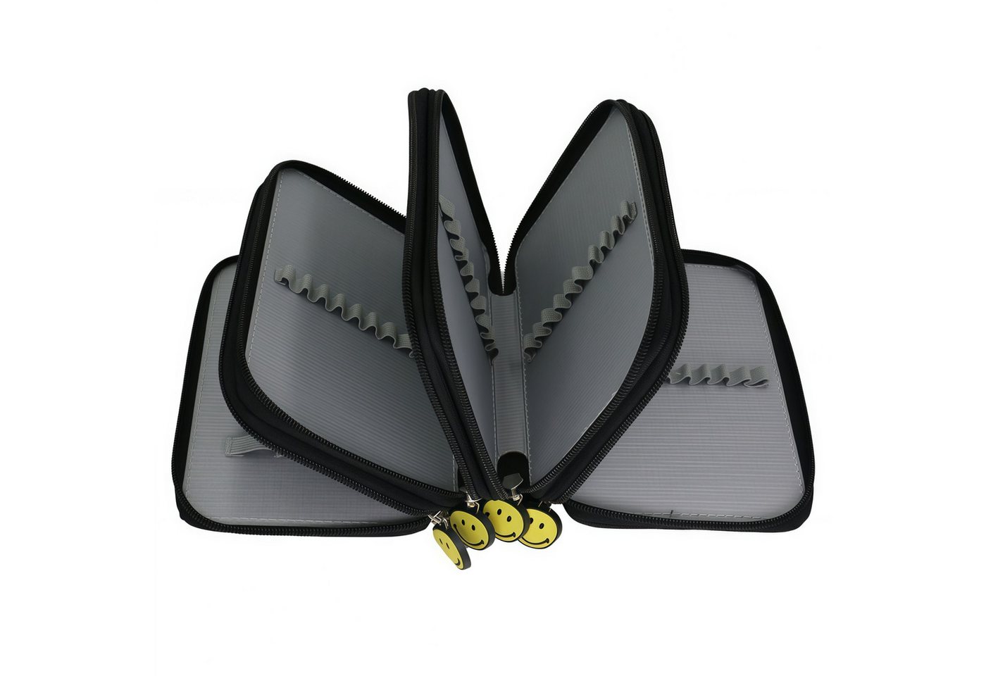 FOUORTUNATE-BEE Federmäppchen Großes einfarbiges Federmäppchen – Geschenk zum Schulanfang, Einfarbiges Federmäppchen für Schüler und Jugendliche Bild 2