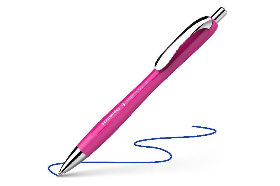 Schneider Kugelschreiber Schneider Kugelschreiber Slider Rave power pink, Mine Slider 755 XB...
