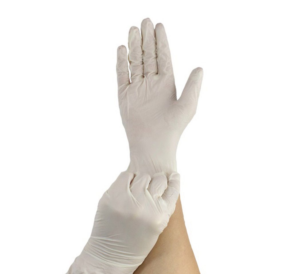 Medi-Inn Einweghandschuhe Vinyl Stretch Einmalhandschuhe puderfrei AQL: 1.5 Bild 2
