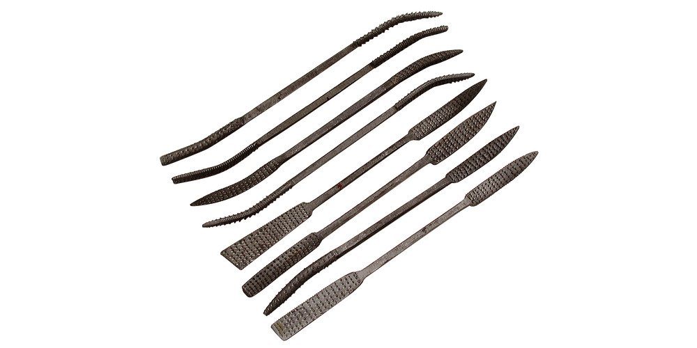 VBS Modellierwerkzeug Specksteinraspel-Set, 8er-Set