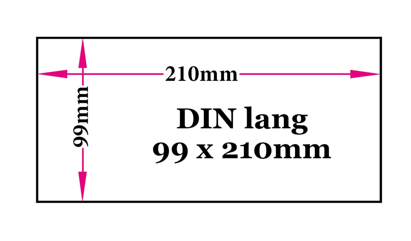 LYSCO Briefpapier farbiger Briefbogen NEON Grün DIN A4, DIN A5, DIN A6, DIN lang, (LCP-114) exzellente Durchsicht, sehr gute Qualität Bild 2