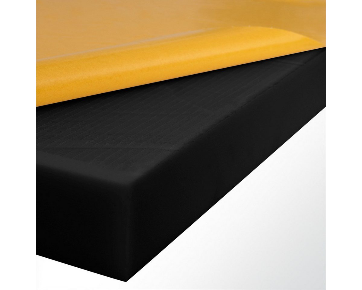 Quiet Please Dämmplatte Schallabsorber Basotect® 100x50x5cm schwarz Dark EcoBalanced selbstkle, (1-St), 1000 x 500 x 50 mm [L x B x H] Bild 2