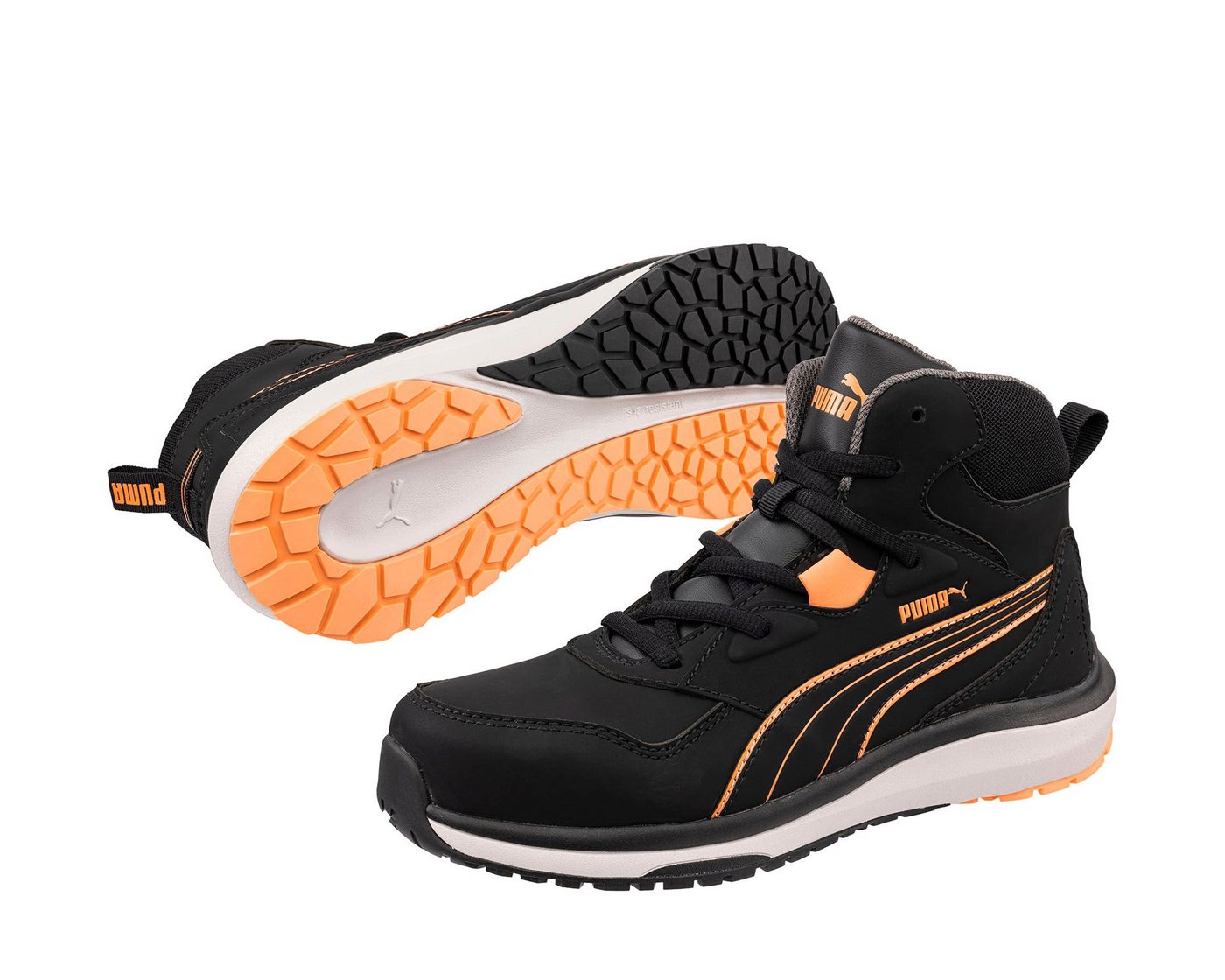 PUMA Safety PUMA SAFETY STEPPER MID Sicherheitsschuh S3S ESD Sicherheitsschuh Zehenkappe Bild 3