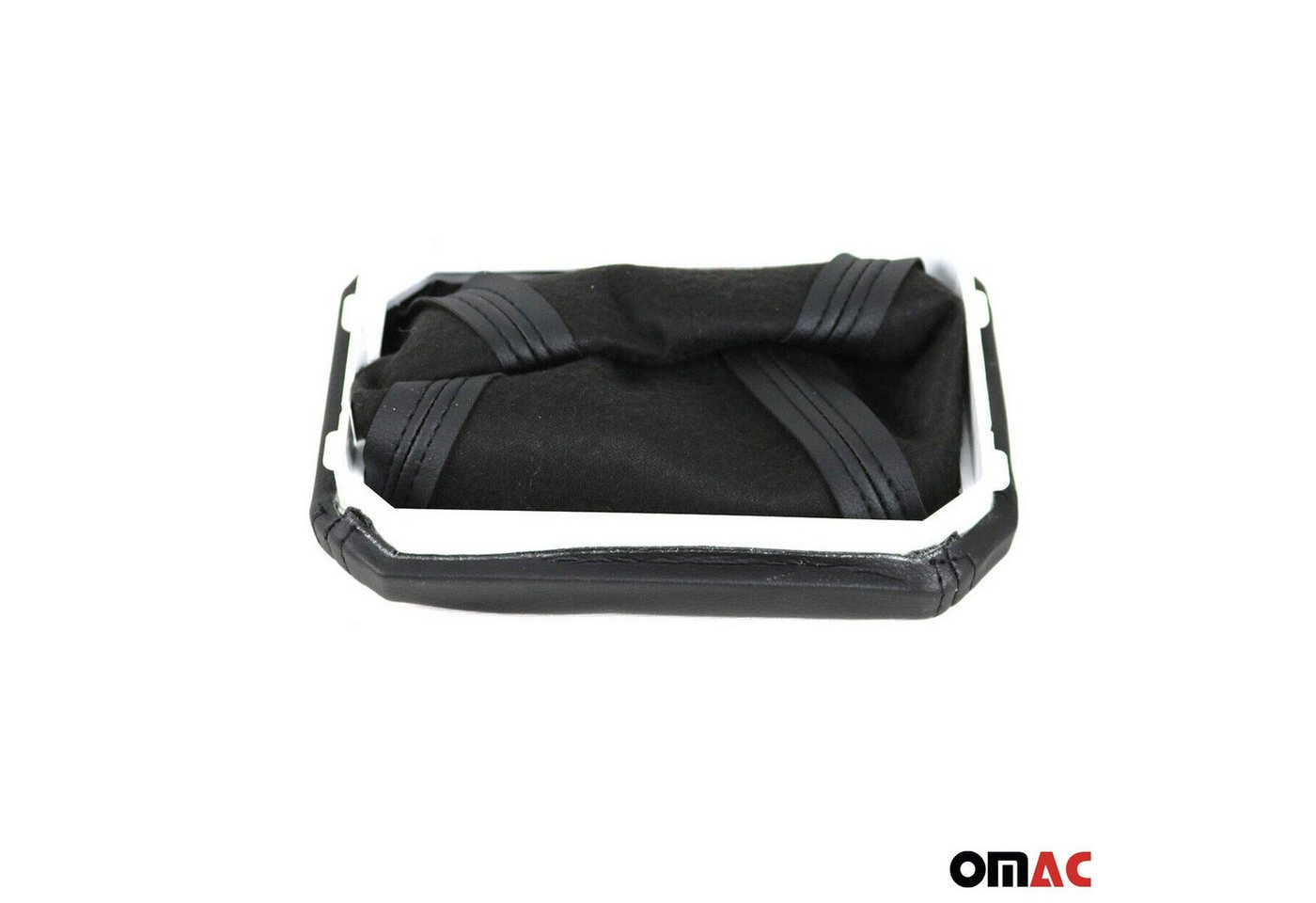OMAC Schalthebel Schaltmanschette für Opel Corsa C 1994-2006 Kunstleder Schwarz (1 St)