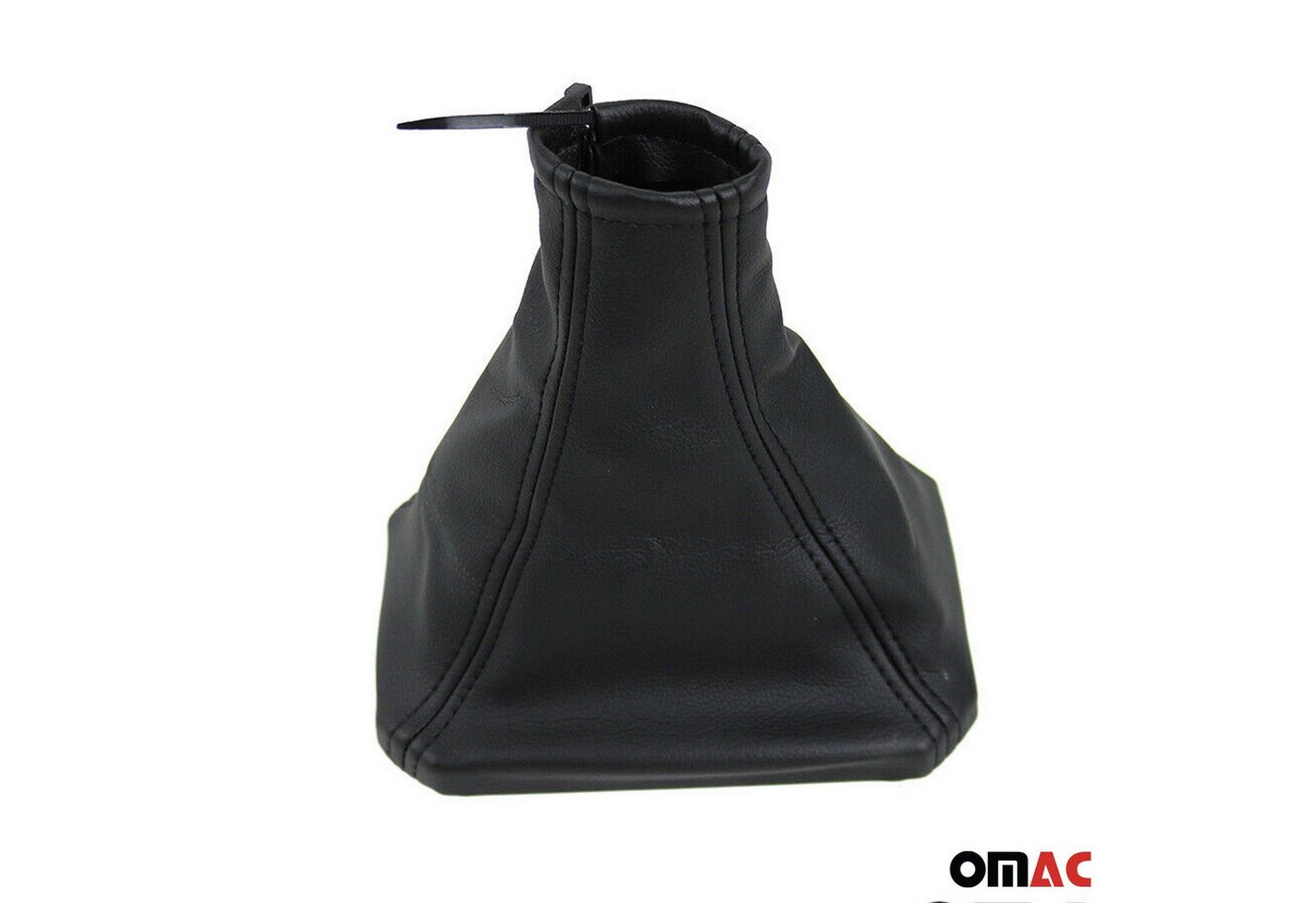 OMAC Schalthebel Schaltmanschette für Opel Corsa C 1994-2006 Kunstleder Schwarz (1 St) Bild 2