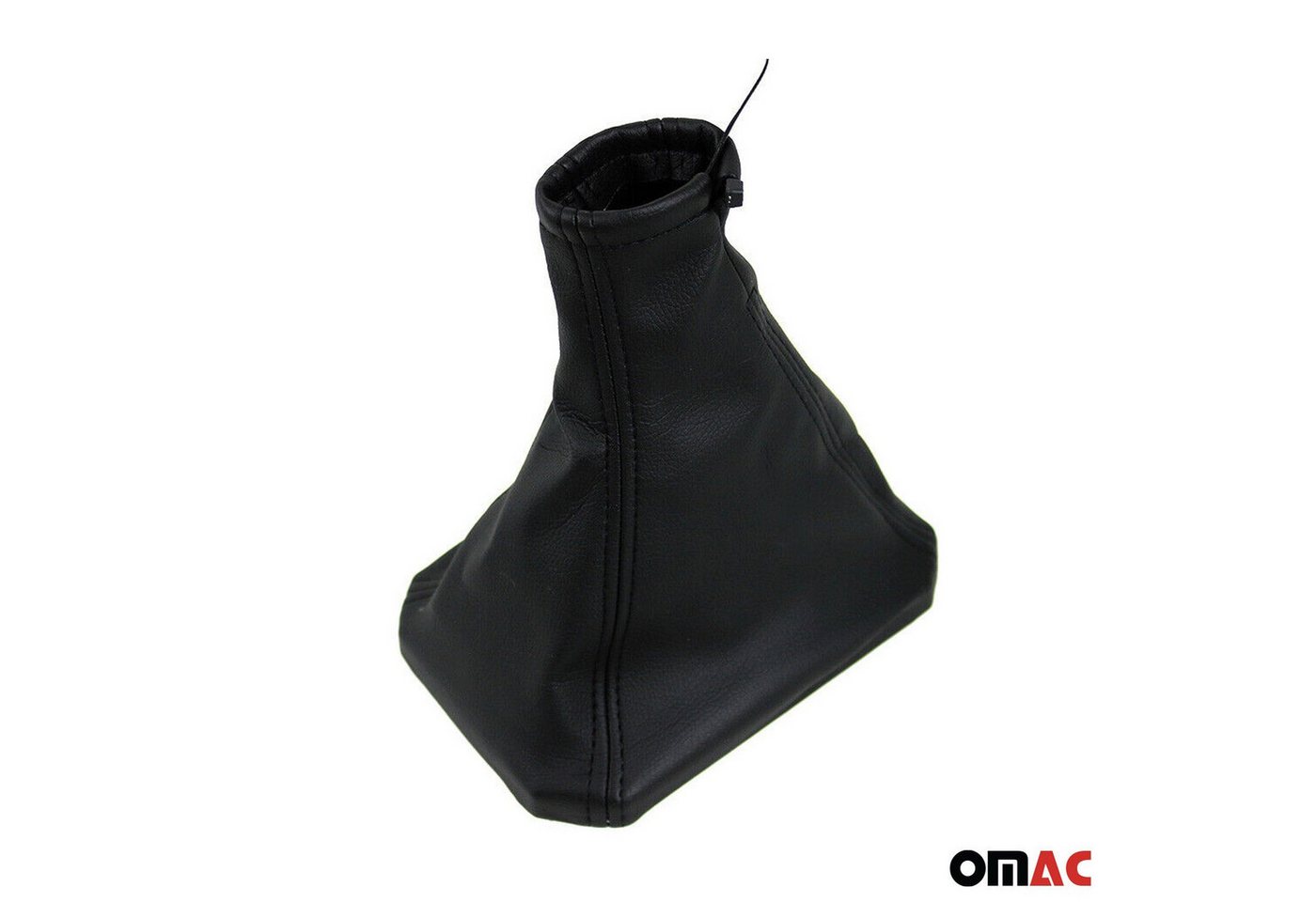 OMAC Schalthebel Schaltmanschette für Opel Corsa C 1994-2006 Kunstleder Schwarz (1 St) Bild 3