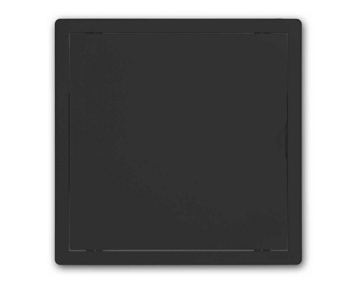 world-trading-net Revisionsklappe Revisionsklappe 30x30cm, ABS schwarz, Revisionstür