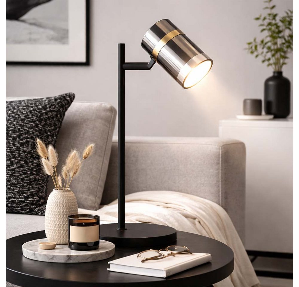 GLOBO LIGHTING Tischleuchte, Leuchtmittel nicht inklusive, 2x Tischleuchte Schreibtischlampe Beistelllampe Leselampe Bild 5