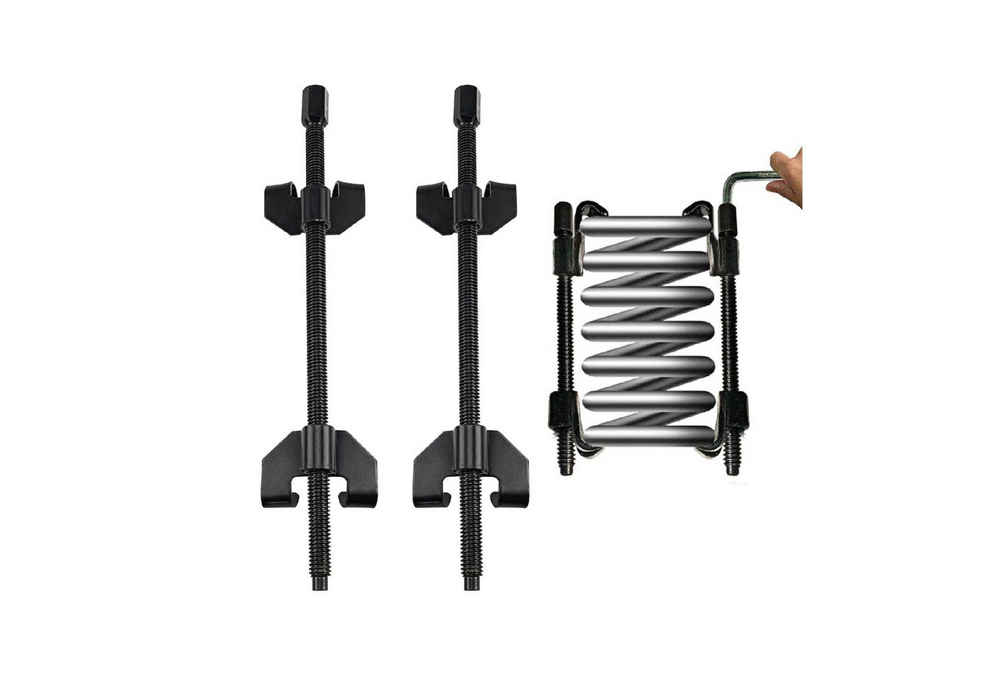 Youyijia Multitool 2TLG Federspanner Auto Tuning Tieferlegung Montagespanner