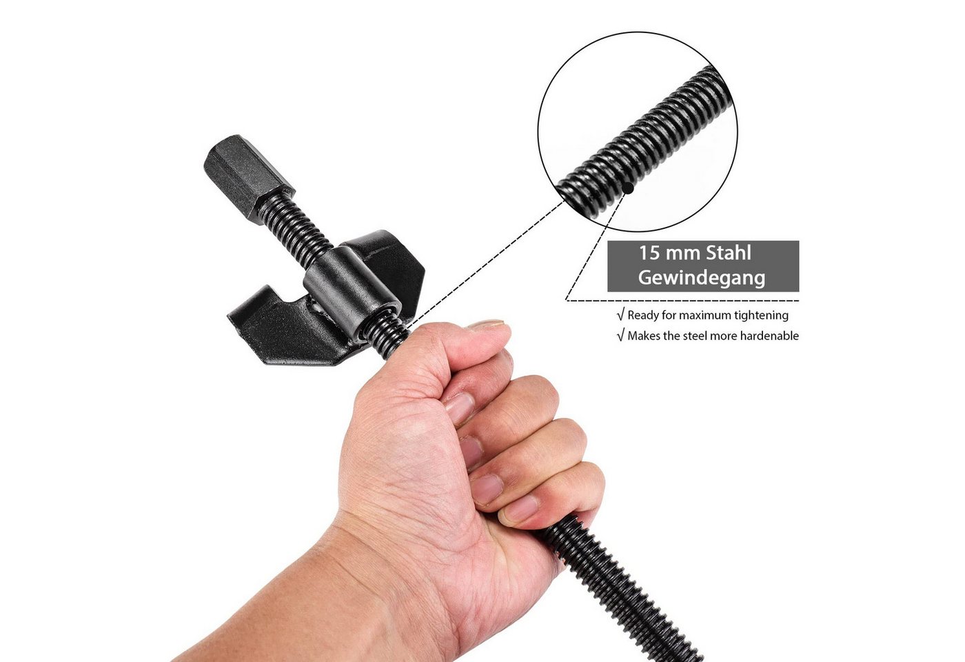 Youyijia Multitool 2TLG Federspanner Auto Tuning Tieferlegung Montagespanner Bild 2