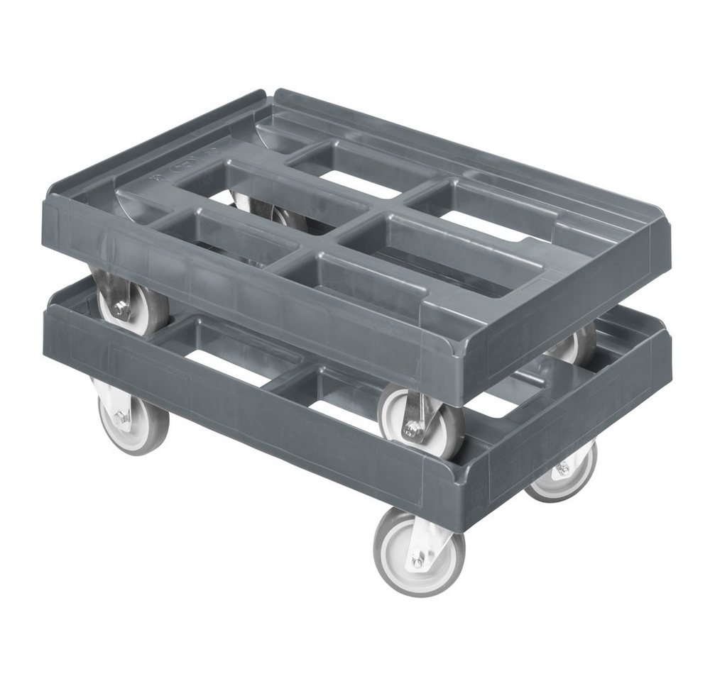 Logiplast Transportroller Transportroller für Kisten 60 x 40 cm mit 2 Bock- und 2 Lenkrollen in Bild 5