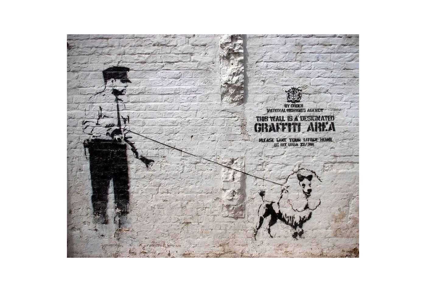 Edition Lempertz Wandkalender Banksy 2027 - Eintragkalender Bild 2