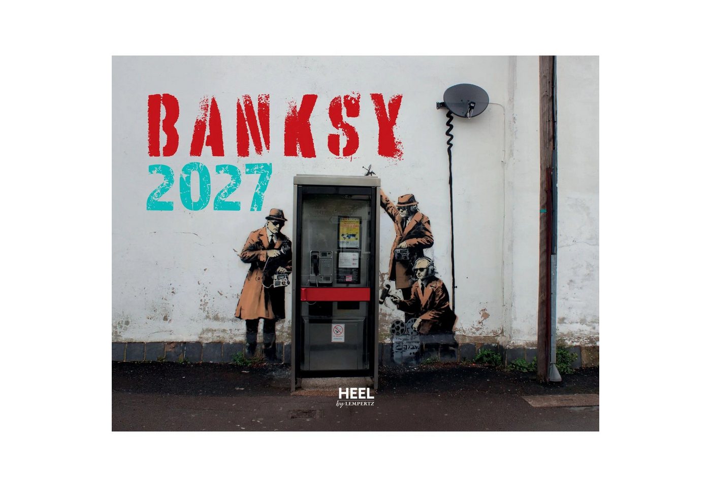 Edition Lempertz Wandkalender Banksy 2027 - Eintragkalender Bild 3