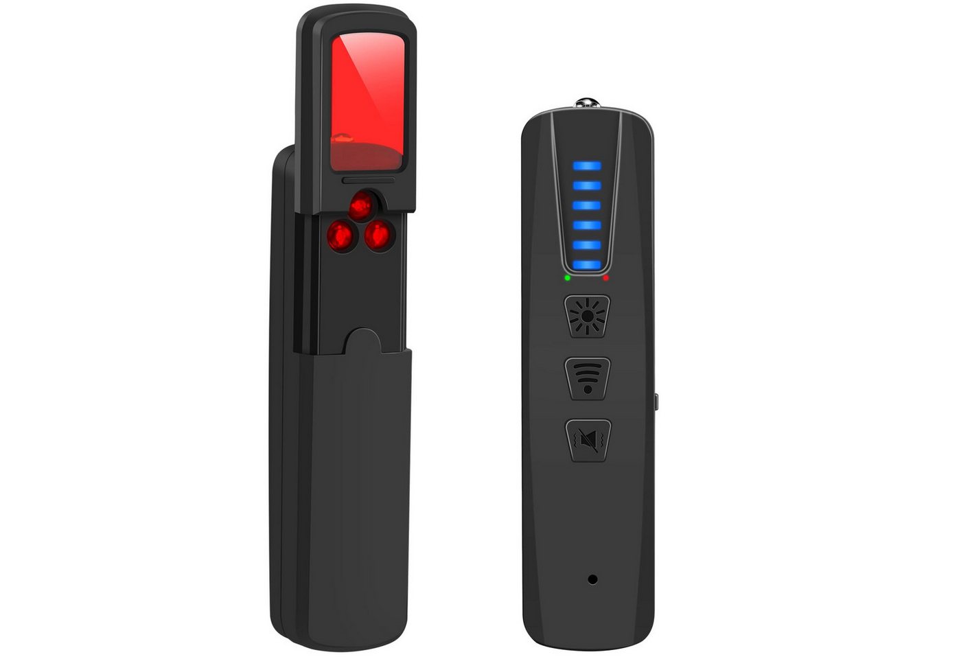 AIBISTAR Leitungsortungsgerät Bug Detector, Wanze-Finder, Kamera Aufspürgerät, GPS, 4 Modi, Erkennung von WLAN-Wanzen & Funkkameras, 2 Alarmmodi,Ideal für Reisen, Hotel, Büro & Alltag