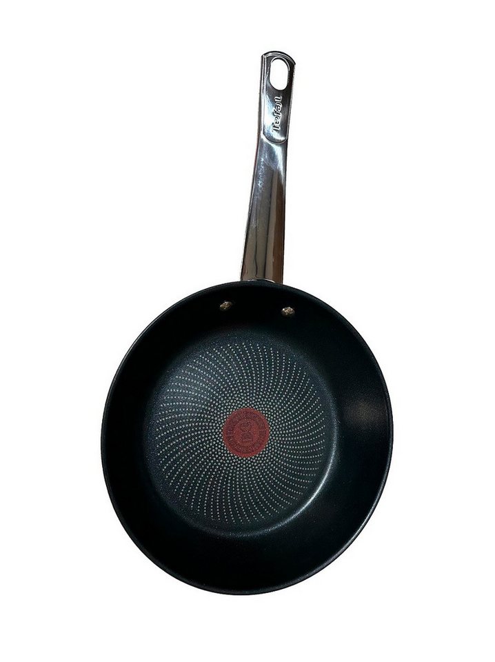 Tefal Grillpfanne Tefal B9220404 COOK EAT Pfanne 24 cm induktionsgeeignet, Edelstahl