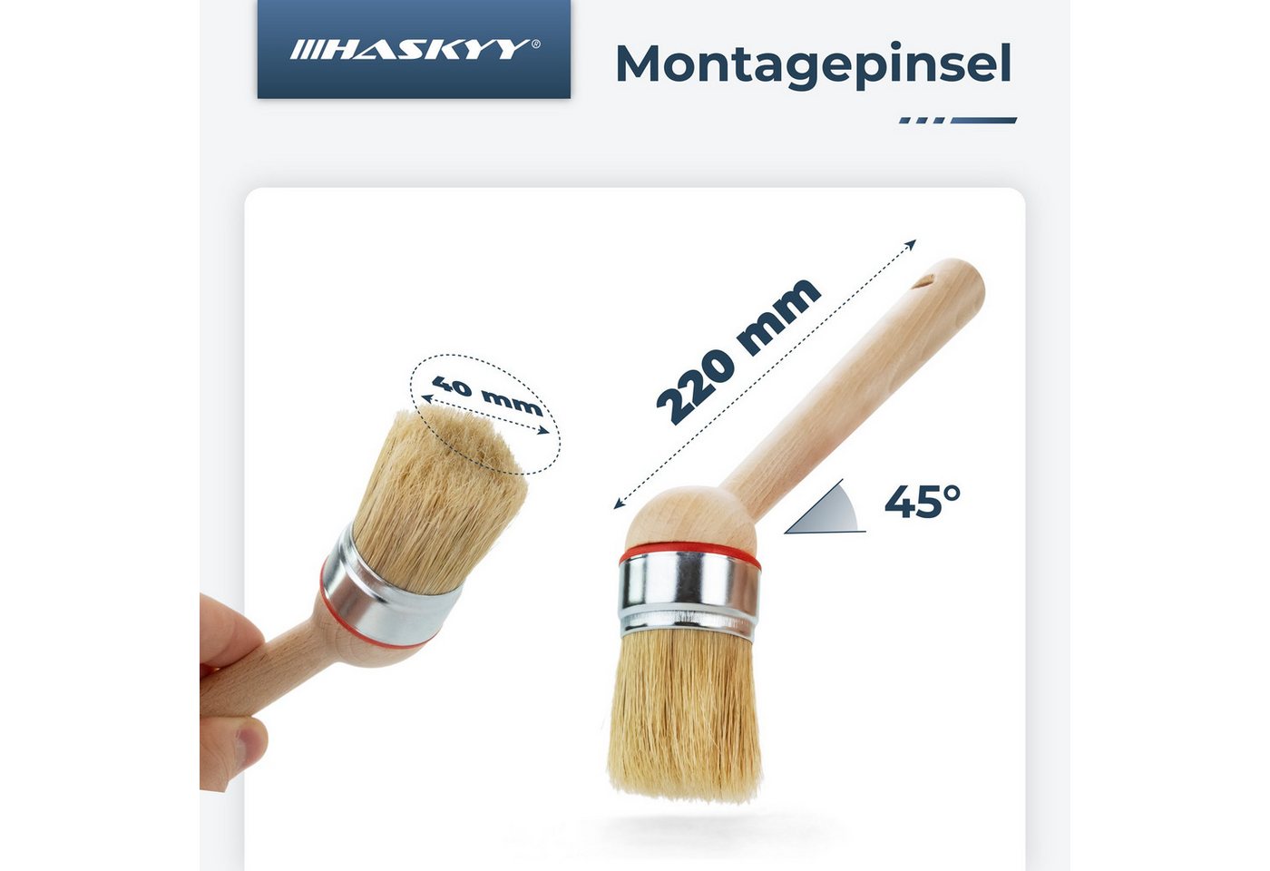 HASKYY Montagepaste Reifenmontagepaste 5kg Schwarz Set mit Montage- & Demontage Zubehör Bild 3