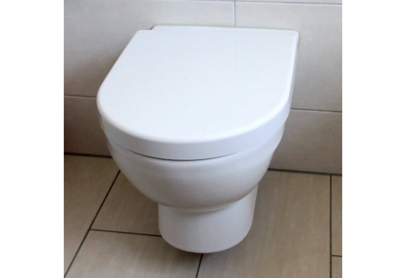 Gentlemen WC-Sitz WC Sitz mit Absenkautomatik (Toilettendeckel mit QuickClean Funktion – Einfacher Einbau von oben, Antibakteriell dank Duroplast), Quick Release Halterung, SoftClose, Antibakteriell Bild 5
