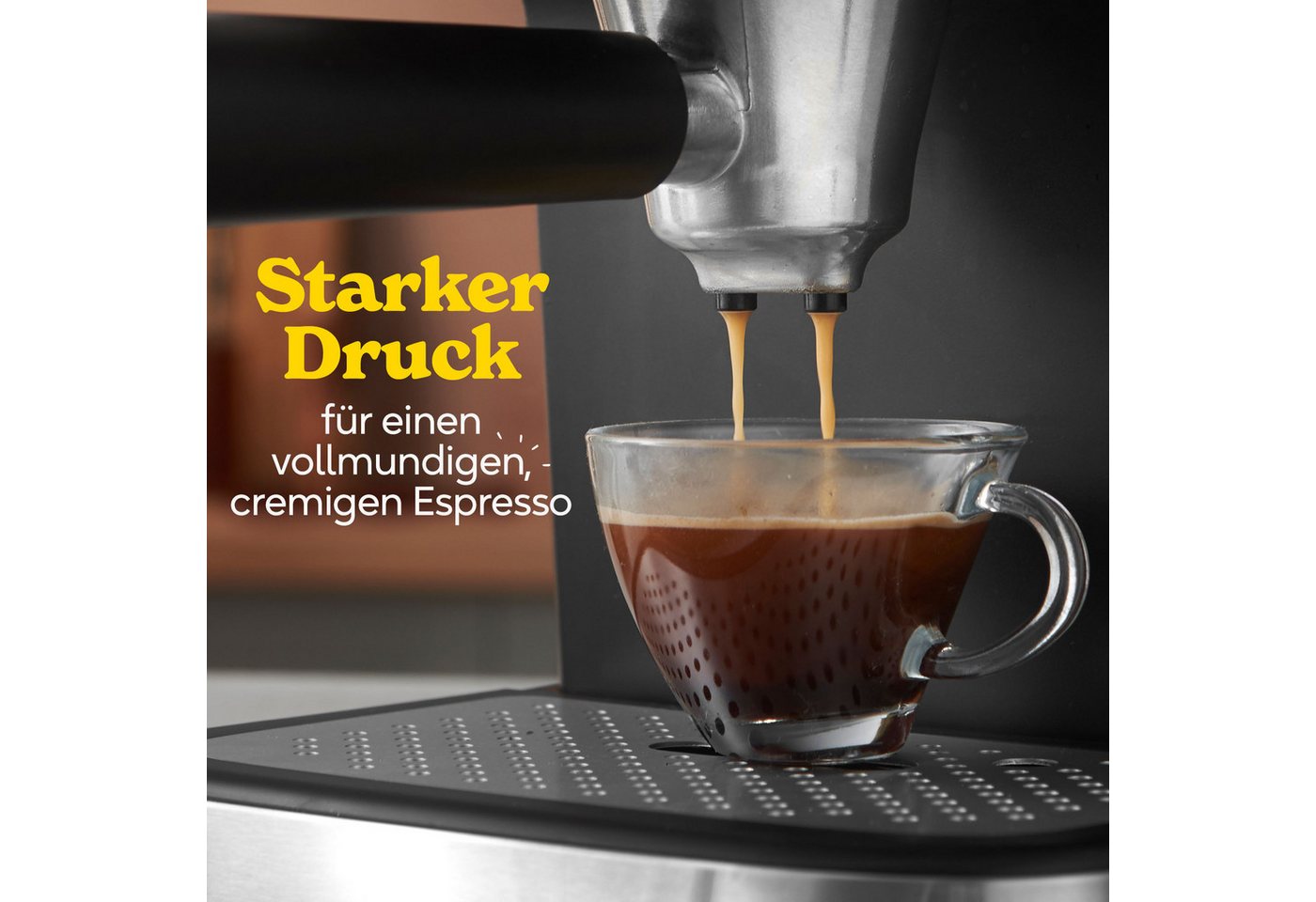 RUSSELL HOBBS Espressomaschine, 1.100 Watt, 1,5-l-Wassertank Bild 2
