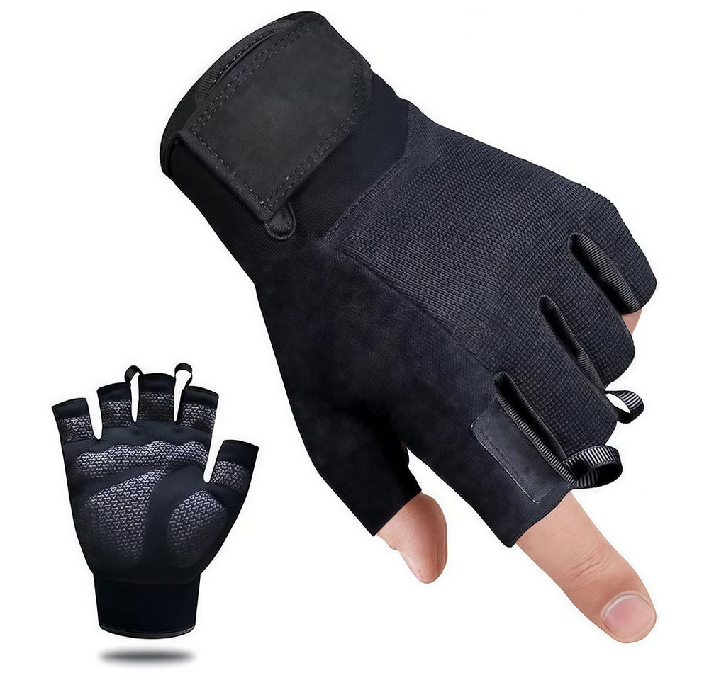 AFKSMILE Multisporthandschuhe Fitness Handschuhe, Trainingshandschuhe für Bodybuilding, Radsport,Gym Fitness Handschuhe, Krafttraining,Sporthandschuhe für Damen und Herren Bild 5