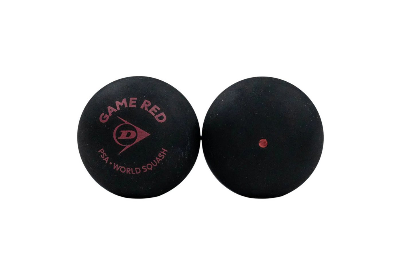 Dunlop Squashball Game Red (roter Punkt, Speed mittel) schwarz - 3 Bälle in Bild 3