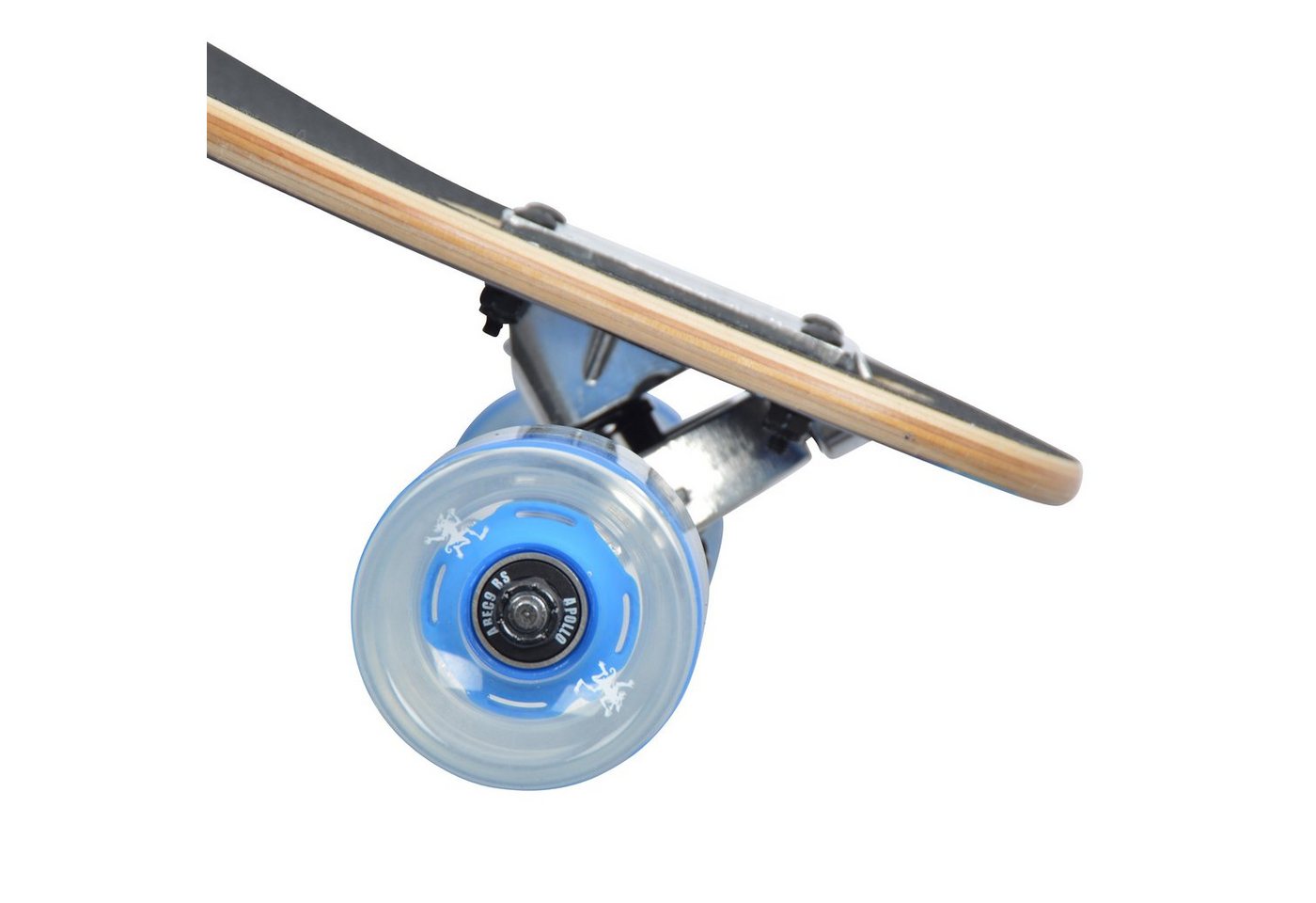Apollo Longboard Twin Tip DT Longboard 36", gefertigt aus 8 Holzlagen in angesagtem TwinTip-Shape Bild 3