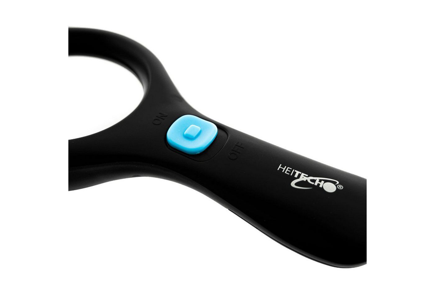 HEITECH Leuchtlupe Lupe Batterie mit 3 LEDs und 2,5-facher Vergrößerung An-/Aus-Schalter, 1-tlg. Bild 2