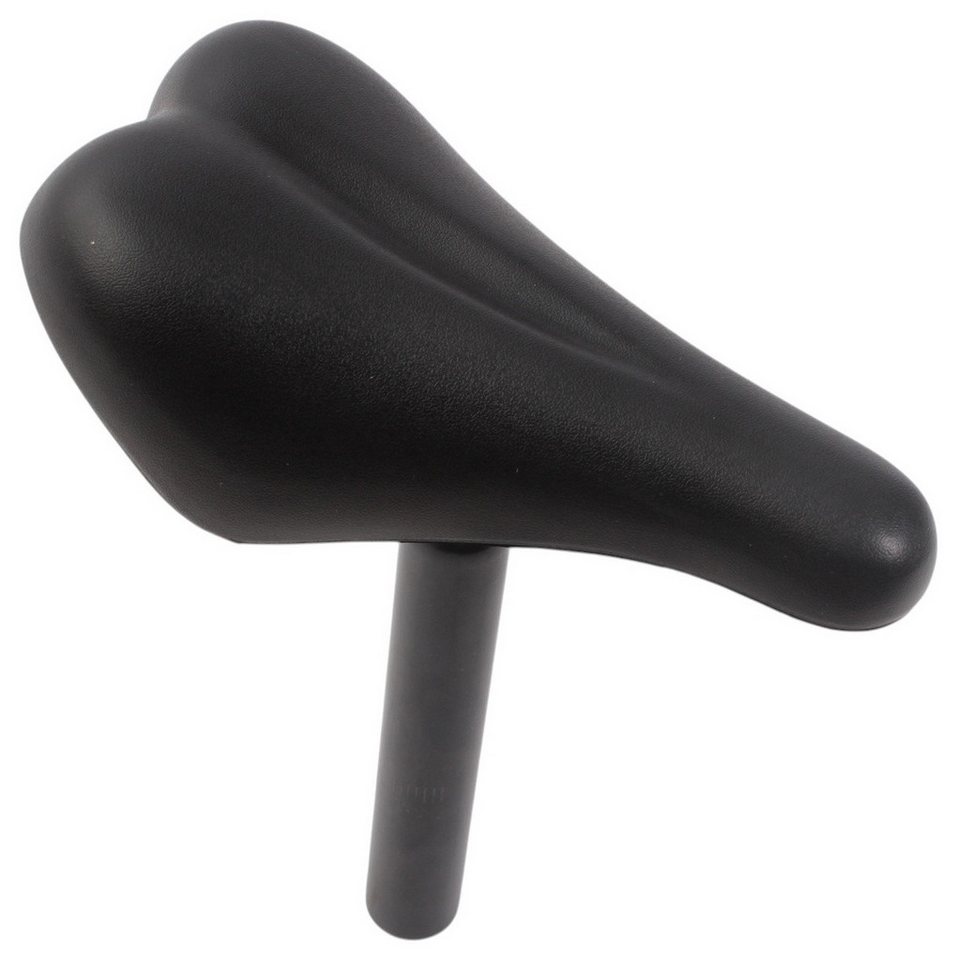 KHEbikes Fahrradsattel KHE BMX Sattelcombo One Piece 27,2 mm Gepolstert Schwarz, Integrierte 27,2 mm Stütze Bild 4